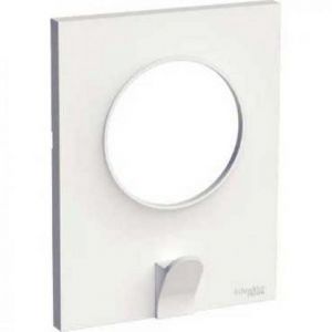 Plaque crochet multi-usage - Blanc Schneider S520722