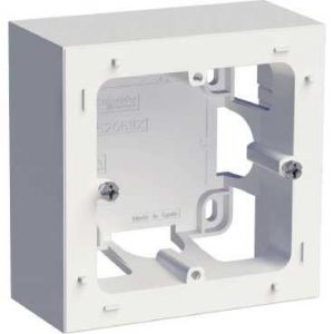 Boîte Schneider saillie 1 poste Blanc - S520762