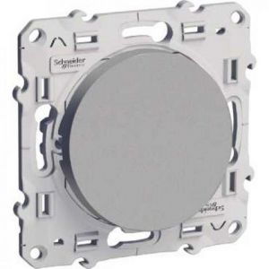 Va et vient 10A Odace - Aluminium - S530204 - Schneider 