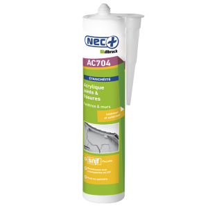 Mastic acrylique joints et fissures - 310 mL