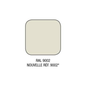 Option couleur RAL 9002