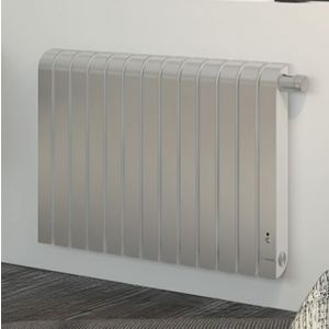 Radiateur électrique Mythik alu satiné