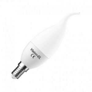 Ampoule LED "Coup de vent" dimmable 6W E14 - 4000K