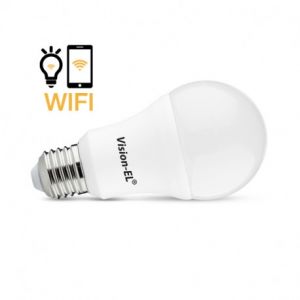 Ampoule LED E27 Connectée 12W RGB Wifi - Bâtir Moins Cher - Vision-EL