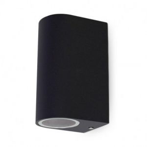 Applique Murale LED GU10 x 2 Gris Anthracite