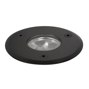 Spot Encastré de sol Mira 65-24 noir led 5w/3000k