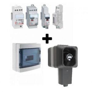 Kit recharge Witty + Compteur et Parafoudre pour voiture electrique