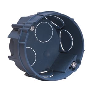 Boîte d'encastrement ronde à sceller 1 poste profondeur 40 mm Eur'Ohm 52103
