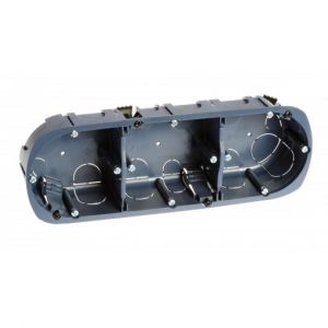 Boite multi-matériaux 3 postes d67 prof.50 52057 EUR'OHM