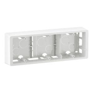 Cadre saillie Céliane 3 postes blanc Legrand CB0233