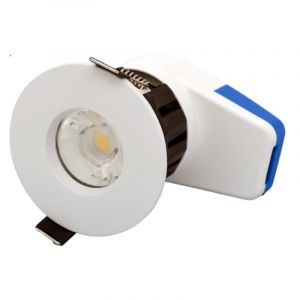 Spot led 7W fixe blanc/alu RT2012 CTC Calipso IP65 - ASLED