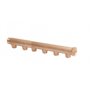 Collecteur nu 3/4 MF 6 départs M1/2 - AC-FIX - MH34M12X6