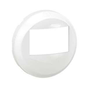 Enjoliveur pour détecteur sans dérogation Céliane - Blanc