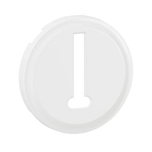 Enjoliveur blanc pour prise téléphone avec 8 contacts de la gamme Céliane référence CB0338 de la marque Legrand