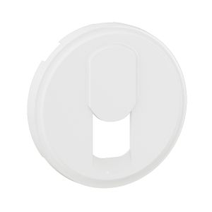 Enjoliveur de couleur blanc pour prise RJ45 Céliane. Enjoliveur de référence CB0340 de la marque Legrand.