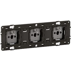 Prise 3x2P+T Céliane précâblée - connexion à bornes automatiques - CM0113 Legrand