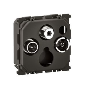 Prise TV-R-SAT DAB+ de la gamme Céliane référence CM0388 du fabricant Legrand.