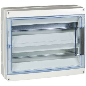 Coffret EUR'OHM 2 rangées 36 modules Étanche IP65