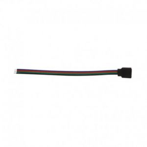 Connecteur Jonction + Câble femelle RGB pour bandeaux LED