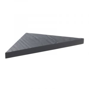 Etagère d'angle en résine imitation ardoise Gris Ardoise CORNERRESIN7015 - MARMOX