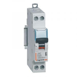 Disjoncteur DNX3 courbe D - Vis/Vis - 25A-LEGRAND