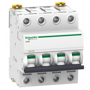 Disjoncteur tétrapolaire vis/vis - 20A Acti9 