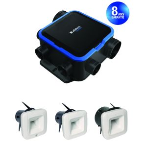 Kit VMC EasyHOME Hygro Compact Premium MW BDH Aldes 11033451