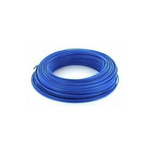 Fil H07VU 6mm² Bleu en 100m - FIL-H07VU-B-6-100M - Bâtir Moins Cher