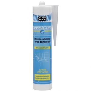 Mastic silicone Gebsicone W TRANSLUCIDE GEB 893251