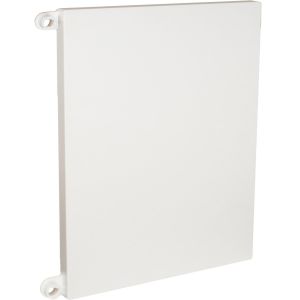 Porte référence GTL26PU couleur blanche de la marque Solera. A associer avec le coffret électrique 2 rangées - 26 modules réf. GTL26 - Solera.