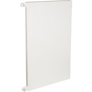Porte blanche référence GTL39PU de la marque Solera. A mettre avec le coffret 3 rangées - 39 modules réf. GTL39 - Solera.