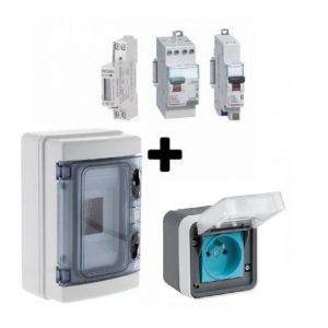 Kit recharge Witty + Compteur pour voiture electrique - XEV080