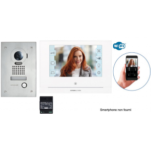 Kit interphone vidéo WI-FI écran 7" tactile - Saillie