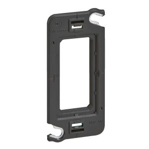 Support à vis 1 module pour Céliane, Mosaic et Soliroc