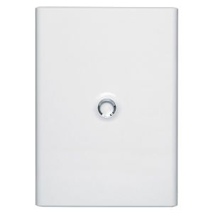 Porte blanche Drivia 18 modules 3 rangées IP40 IK07 Legrand 401233