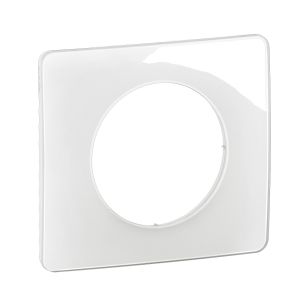 Plaque Céliane Blanc Émaillé 1 poste