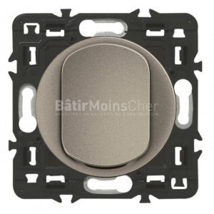 Permutateur Céliane - Titanium avec support, à équiper d'une plaque