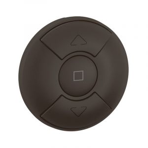 Enjoliveur interrupteur ou poussoir volets roulants Céliane Noir - CN0025
