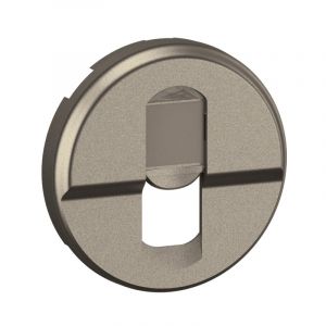 Enjoliveur prise RJ45 cat.6 Grade 3 Céliane Titanium - CT0346