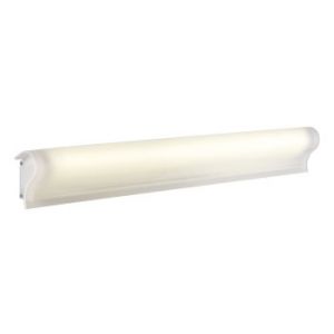 Réglette Onde salle de bain avec tube fluo 14W