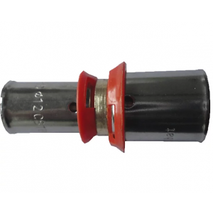 Manchon Press réduit PER à sertir de MB Expert. Application eau chaude et eau froide AF6 et réseau de chauffage. Pour tube PER à sertir.