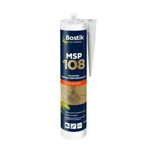 Mastic colle polymère MSP 108 290 ml blanc