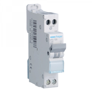 Disjoncteur Hager 25A - Borne auto/vis - MFS725 - Hager