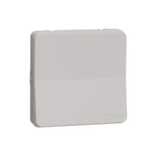 Mureva Styl MUR39027 - Bouton poussoir - composable - IP55 IK08 - connexion auto - blanc - Schneider