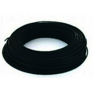 Fil H07VU 1.5mm² Noir en 100m - FIL000605