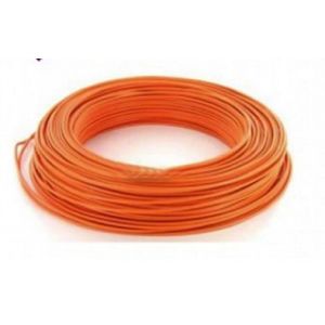 Fil H07VU 1.5mm² Orange en 100m -  FIL000705