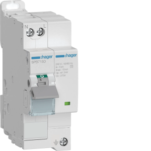  Parafoudre 2P auto-protégé monobloc 15KA type 2 avec voyant de fin de vie
SPB715D 