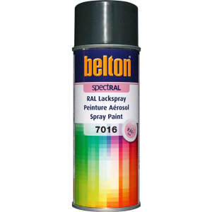 Peinture Belton aérosol  brillante Gris Anthracite 400 ml