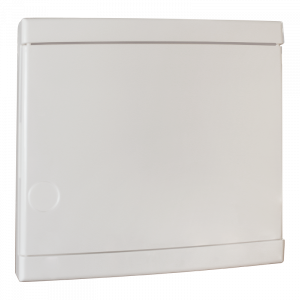 Porte blanche pour coffret 1 rangée 13 modules 19005