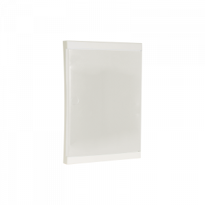 Porte blanche pour coffret 2 rangées 13 modules 19006